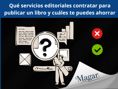 Qué servicios editoriales contratar para publicar un libro